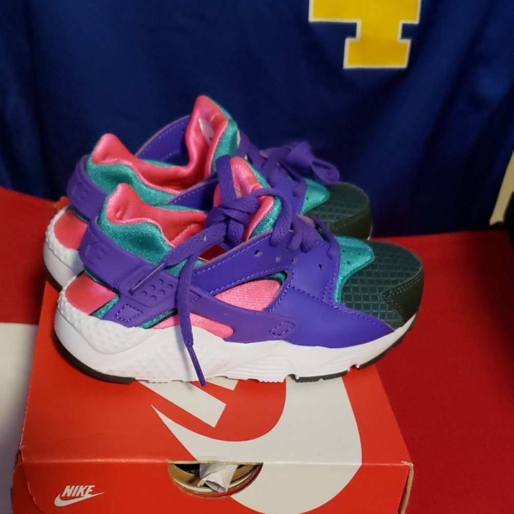 Nike Huarache Run Now (PS) nwb - Picture 3 of 5